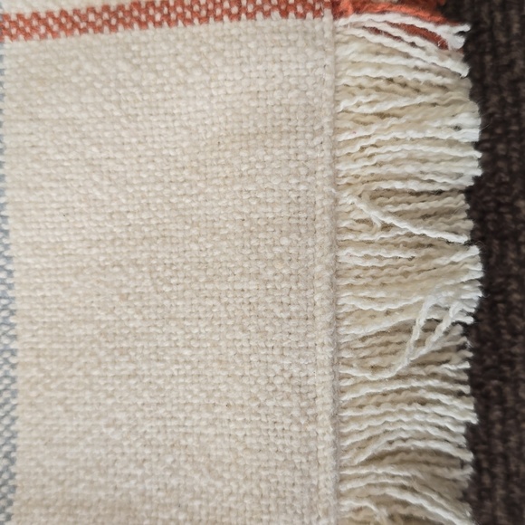 FOOD NETWORK BRAND FALL (OR ANYTIME) WOVEN PLAID TABLE RUNNER 72" - Picture 3 of 9